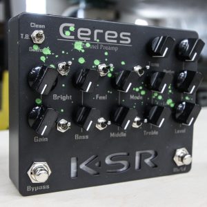 Ceres - Black w/ Green Splatter