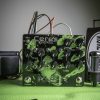 Ceres - Black w/ Green Hand Print Black Slime Hand Print With Wires 100x100