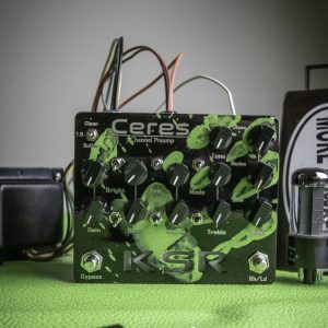 Ceres - Black w/ Green Hand Print