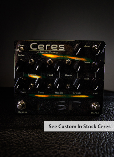Home Ceres 3 Channel Guitar Preamp