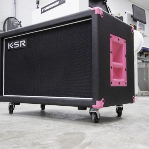 In-Stock RCS/112HW - Black Snake Skin Pink Hardware